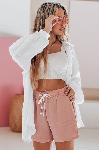 Damen-Shorts NOT TOMORROW rosa Dstreet SY0449