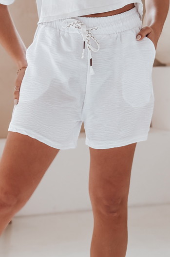 Damen-Shorts NOT TOMORROW weiß Dstreet SY0450