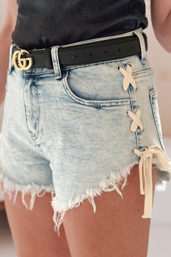 Damen Denim-Shorts COOL SUMMER blau Dstreet SY0473