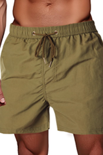 Herren Badeshorts in hellem Olivgrün Dstreet SX2461