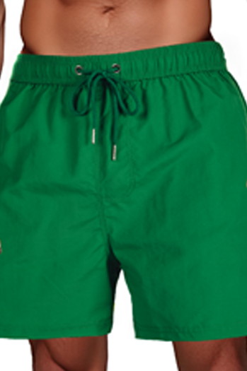 Herren-Badeshorts dunkelgrün Dstreet SX2466