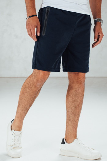 Marineblaue Herren Sweatshorts Dstreet SX2472