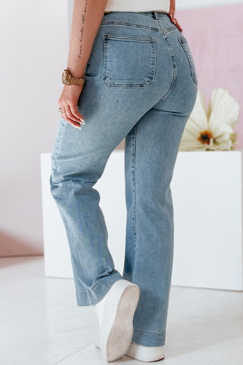 Damen Denim Schlaghosen MODAREZ blau Dstreet UY2668