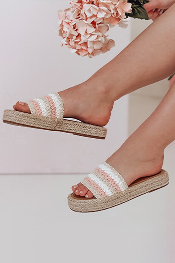 Damen PLAZENTA Flip-Flops rosa Dstreet ZY0877