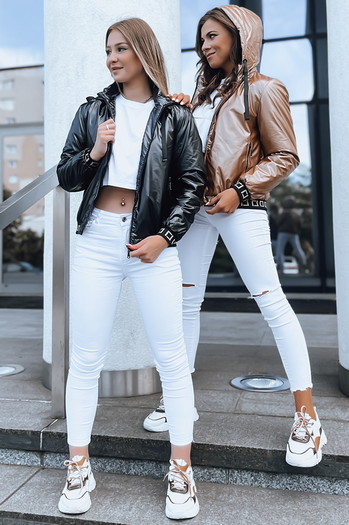 Damen Bomber BOMBESS schwarz Dstreet TY4912