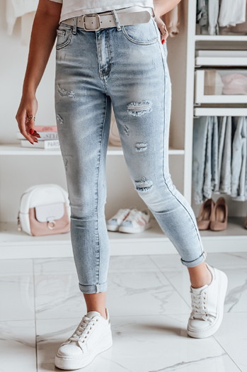 Damen Denim-Hose FASHIONIX blau Dstreet UY2708