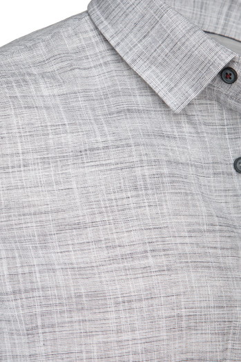 Herren Freizeithemd grau Dstreet DX2653