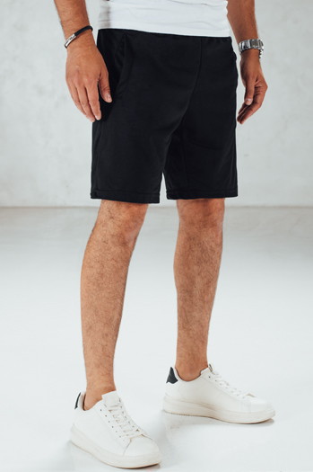 Schwarze Herren Sweatshorts Dstreet SX2512
