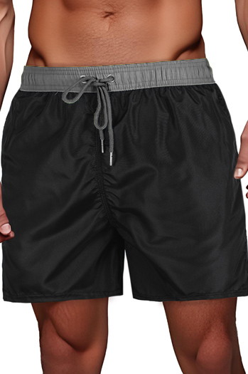 Herren-Shorts schwarz und grau Dstreet SX2514