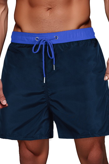 Marineblaue Herren Badeshorts Dstreet SX2524