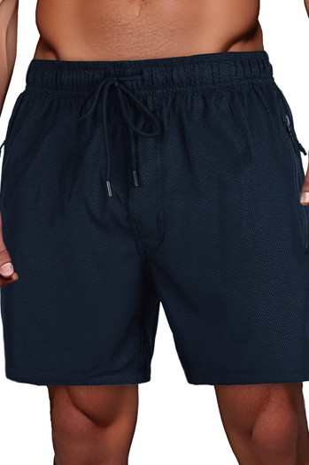 Marineblaue Shorts für Männer Dstreet SX2528