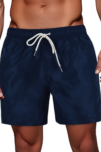 Marineblaue Shorts für Männer Dstreet SX2531