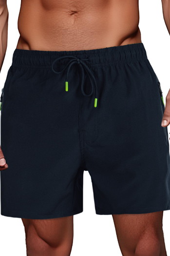Marineblaue Shorts für Männer Dstreet SX2535