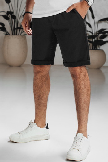 Herren Denim-Shorts schwarz Dstreet SX2547