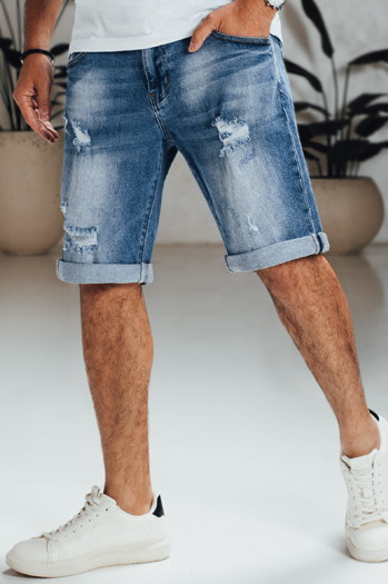 Herren Denim-Shorts blau Dstreet SX2562