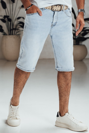 Herren Denim-Shorts blau Dstreet SX2565