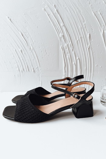 OLYMIRA Damen Sandalen schwarz Dstreet ZY0952