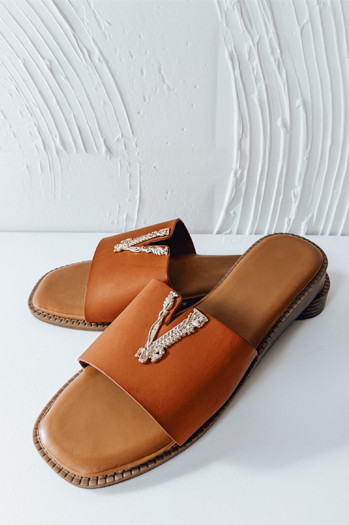 Damen SOLVINA Flip-Flops camel Dstreet ZY0957