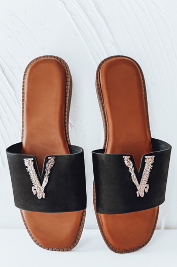 Damen SOLVINA Flip-Flops schwarz Dstreet ZY0958