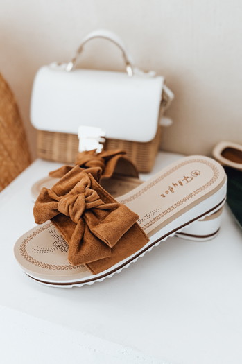 Damen LOVESLIDE camel Flip-Flops Dstreet ZY0996
