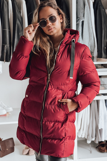 Damen Winterjacke mit Kapuze GABRIELLE kastanienbraun Dstreet TY4920