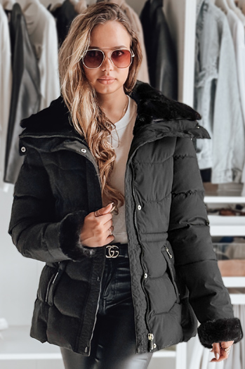 WINTERGIRL Damen Steppjacke schwarz Dstreet TY4933