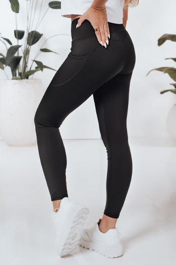 Damen Sport Leggings LEGGIVIBE schwarz Dstreet UY2723