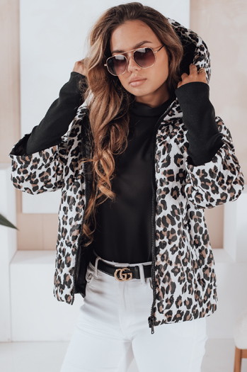 Damen Übergangsjacke in Camouflage VARESSA weiß Dstreet TY5032