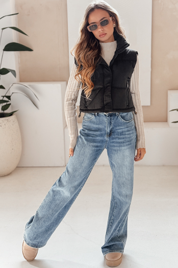 Damen Steppweste schwarz Dstreet TY5197