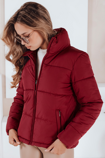 Damen Steppwinterjacke LAROSE kastanienbraun Dstreet TY5218
