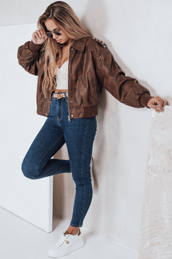Damen Skinny Jeans blau Dstreet UY2778