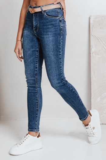 Damen Push Up Jeans blau Dstreet UY2797