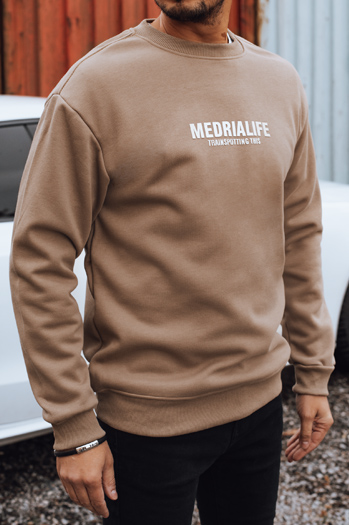 Herren Sweatshirt mit Kamelmuster Dstreet BX5926