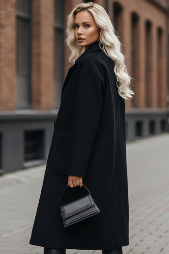 Damen Übergangsmantel in Übergröße LORINESS schwarz Dstreet TY4692z