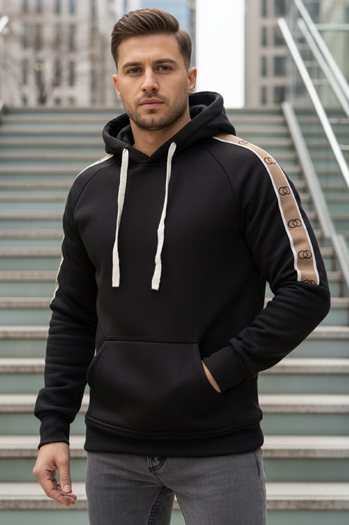 Herren Kapuzenpulli schwarz Dstreet BX5941