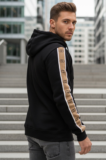 Herren Kapuzenpulli schwarz Dstreet BX5944