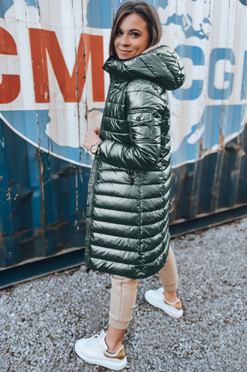 Gesteppte Damen-Winterjacke LESSI grün Dstreet TY5524