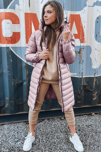 Gesteppte Damen-Winterjacke LESSI rosa Dstreet TY5525