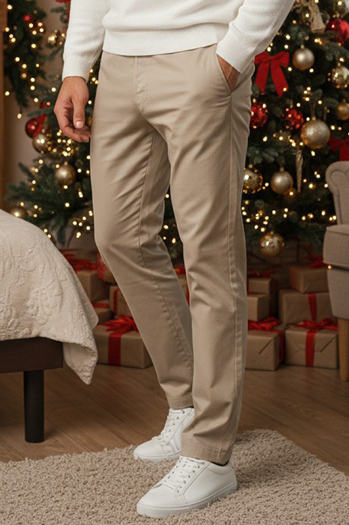 Beige Hose für Männer Dstreet UX4414z