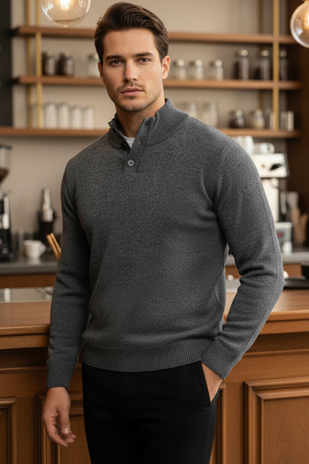 Herren Stehpulli hellgrau Dstreet WX2356