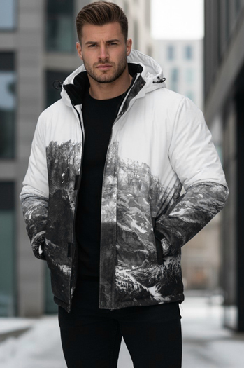 Herren Winter Skijacke schwarz Dstreet TX5124