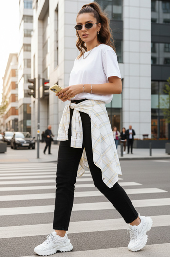 Damen Jeans mit hoher Taille in Mom Fit schwarz Dstreet UY2876