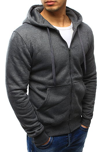 Herren Kapuzenpullover Anthrazit Dstreet BX2196