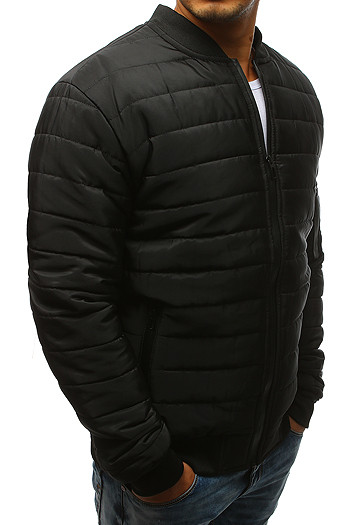 Herren Gesteppte Bomberjacke Schwarz Dstreet TX2213