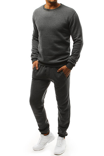 Herren Trainingsanzug Anthrazit Dstreet AX0038