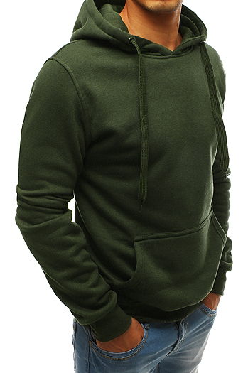 Herren Kapuzenpullover Khaki BX3907