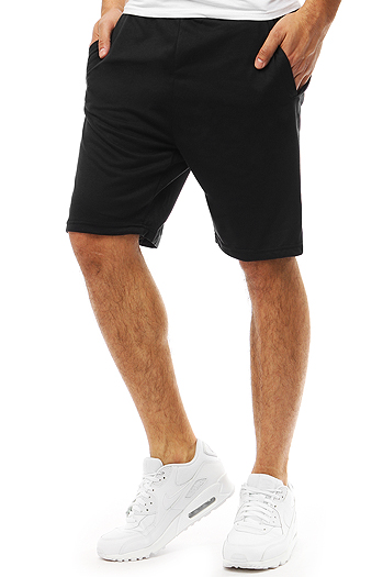 Herren Sweatshorts Schwarz Dstreet SX0824