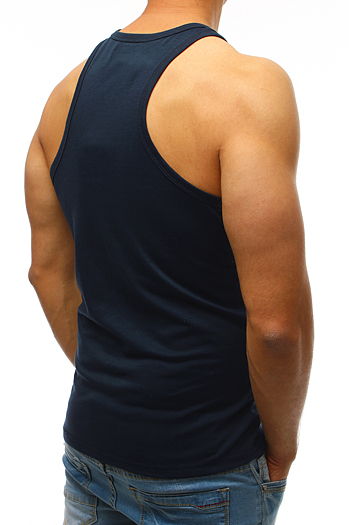 Herren Tank top Dunkelblau Dstreet RX3496