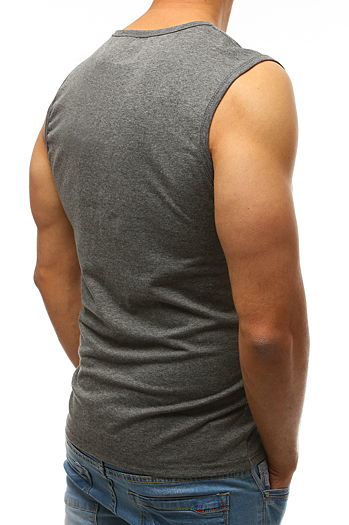 Herren Basic Tanktop Anthrazit Dstreet RX3511