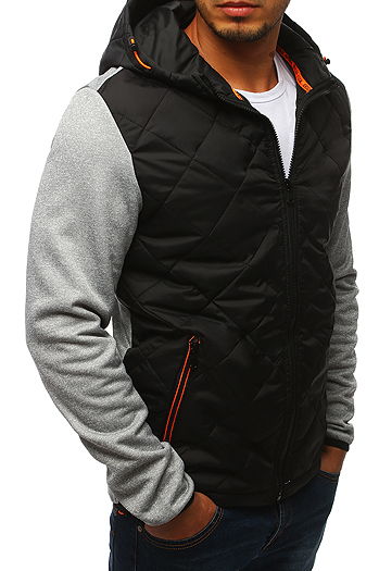 Herren Übergangssportjacke grau Dstreet TX2812